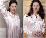 IMAGE OF Large Silk Lace Night Gown (Free Shipping)