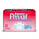 Breezers by Prevail Adult Briefs in White (Medium) Quantity: Casepack of 6