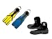 Sports : Cressi-Sub Flossen-Set: Rondine A, Calypso 2 RV