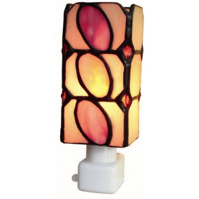 STAINED GLASS ステンドグラス インテリアランプ (フットランプ・フットライト)ウォータードロップ