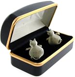 Cat Body Pewter Cufflinks Gift Boxed