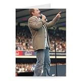 Eddie Izzard - Greeting Card (Pack of 2) - 7x5 inch - Art247 - Standard Size - Pack Of 2