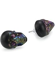 Tarina Tarantino "Classic" Multi Lucite Skull Post Earrings