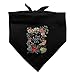 GRAPHICS & MORE Best Sister Ever Floral Dog Pet Bandana - Black