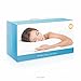 Linenspa Shredded Talalay Latex Pillow with 100% Cotton Percale Cover - Queen Size
