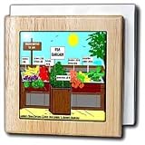 Pea Bargain - 6 Inch Tile Napkin Holder
