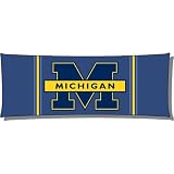 Michigan Wolverines NCAA Full Body Pillow by Northwest (19x54)