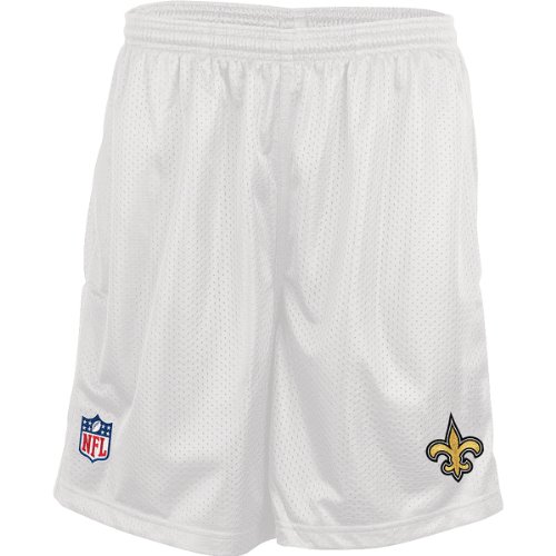 Reebok New Orleans Saints Big & Tall Sideline Coaches Mesh Short XXX Large