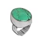 Sterling Silver Turquoise Ring By Sajen, Size 6