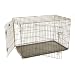 Precision Pet Products Black ProValu2 Dog Crate 1000, 19-Inch-by-12-Inch-by-14-Inch, 2-Door