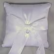 Lucky in Love Rhinestone Horseshoe Ring Bearer's Pillow