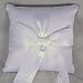 Lucky in Love Rhinestone Horseshoe Ring Bearer's Pillow