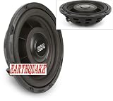 Earthquake SWS-10X Slim Fit 10 inch Shallow 400 Watt Car Subwoofer