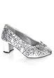 Wide Width 2 Inch Heel Slip On Pump