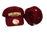 Arizona State Sun Devils ASU NCAA Adult Adjustable Maroon Garment-Washed Patched-Letters Baseball Cap / Hat