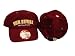 Arizona State Sun Devils ASU NCAA Adult Adjustable Maroon Garment-Washed Patched-Letters Baseball Cap / Hat