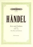 Acis + Galatea Hwv 49a - Klavierauszug - 
