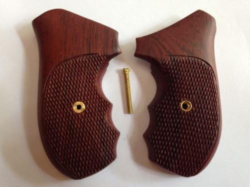 New!!!! Rosewood Ruger Grips Sp 101 Revolvers Gun Handmade