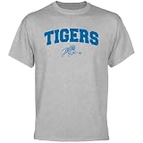 NCAA Jackson State Tigers Ash Logo Arch T-shirt-