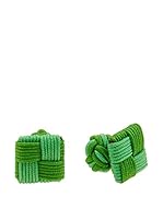 Ortiz & Reed Gemelos Multi-Color Knots Cufflinks (Verde)