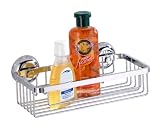 Wenko 18228100 Magic-Loc Wandkorb Arpino, Edelstahl