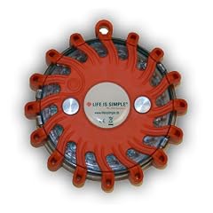 POWERFLARE rot AKKU LED Warnleuchte Rotlicht