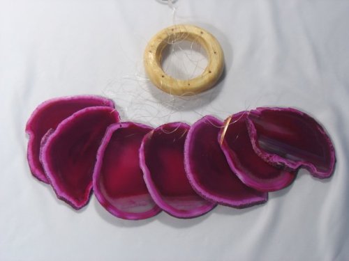Buy Pink Slab Wind Chime