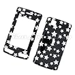 LG Incite CT810 AT&T Snap On Protector Hard Case Image Cover Glitter Stars Black