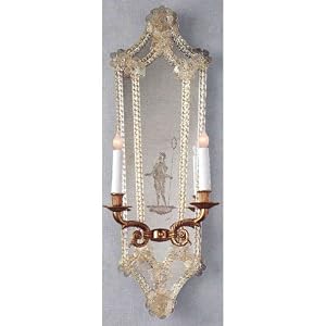 Bradburn Gallery Venetian Man Wall Sconce by Bradburn Gallery