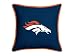 Denver Broncos Decorative Throw Pillow