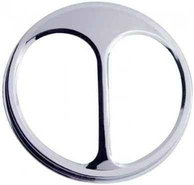 Chrome Cats Eye 7" Custom Headlight Cover Cat Eye Head Light Lamp for Harley