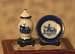 Search : Set of 2 - Plate and Ginger Jar Vase - Dollhouse Miniature