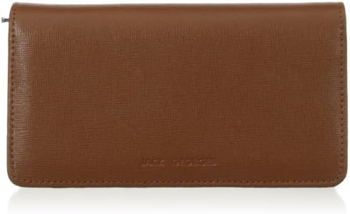 Jack Georges Triple Gusset Continental, Tan, One Size