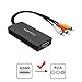 HDMI to AV Converter, HDMI Converter to RCA, HDMI Video Audio Adapter to AV Converter for PS3 Blu Ray Player Sky HD Box