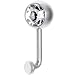 14 Gauge 8mm Clear Gem Vertical Hood Piercing -3/8" 2mm Rise