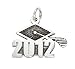 Sterling Silver Class of 2012 Graduation Charm