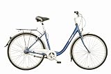 Touring City 8 speed Shimano Nexus internal Hub Gear, Aluminum, Blue , Cruiser comfort German design Bicycle By Biria