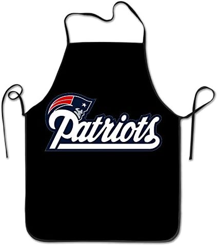 New England Patriots The Pats Nfl Logo Chef Apron Cooking Apron Bib Apron Professional Apron For Cooking,Grill And Baking (28''x20'')