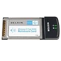 Belkin G+MIMO Wireless Notebook Card