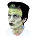 Morris Costumes Monster Hdpc Hair & Bolts Quality Latex Headpiece Trimmed w/ Black Hair