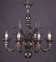 Murano Style Glass Chandelier
