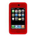 Red Color Apple iPod touch itouch 2G (2nd Generation) 8GB 16GB 32GB Silicone Skin Case