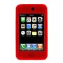 eForCity Premium Silicone Skin Case for Apple iPod Touch 1st gen and Gen2, Red