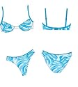 Camaro Bikini Curacao, blau/wei&szlig;