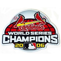 St Louis Cardinals 2006 World Series Champions Car Magnet