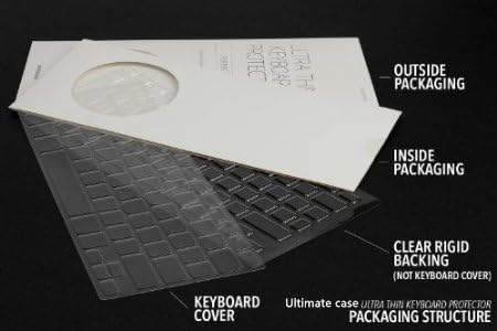 Ultimate Case-Beautiful Packaging Glow-In-The-Dark Rubber Soft TPU Keyboard Skin for Macbook Air Pro 13 15 15 Pro Retina 17 US model OS 10.7 New Layout