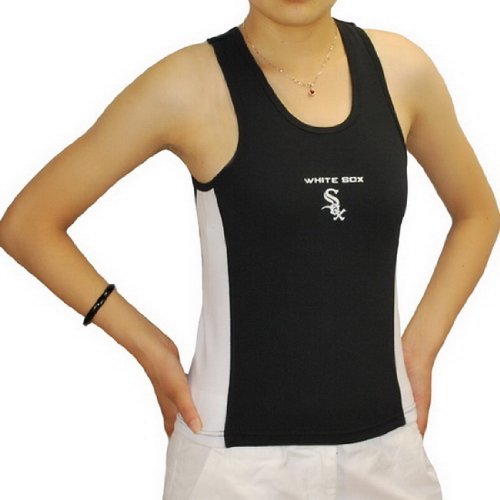 Womens MLB Chicago White Sox Baseball Tank Top Jersey (Size: L)