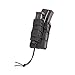 High Speed Gear Double Decker Taco Pouch | Double Stack Magazine Holster for Rifles and Pistols | MOLLE Compatible for Rapid Response (Black, Two Pack)
