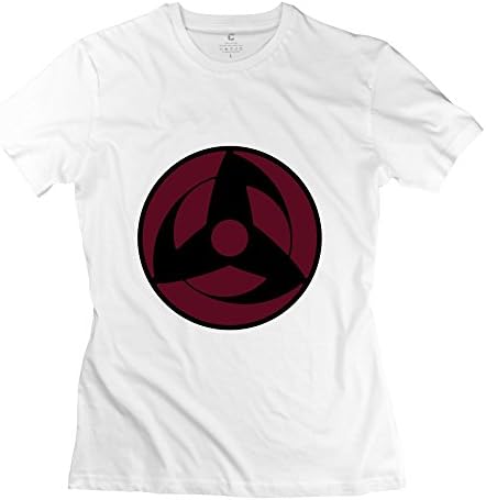 Sihan Kakashi Sharingan - Naruto Women's Classic Tees Size XXL White