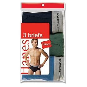 Hanes Colored Brief 3-Pack - 7800